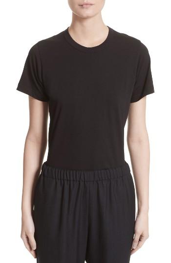 Women's Comme Des Garcons Crewneck Tee - Black