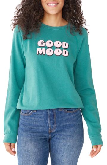 Women's Ban. Do Good Mood Sweatshirt - Green