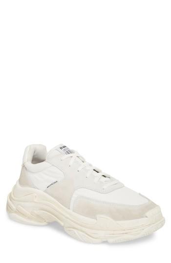 Men's Balenciaga Triple S Retro Sneaker Us / 43eu - White