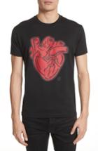 Men's Dsquared2 Heart Graphic T-shirt - Black