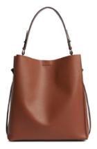 Allsaints Voltaire North/south Leather Tote -