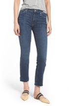 Women's Mother The Rascal Snippit Ankle Jeans - Blue