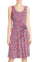 Women's Leota Print Jersey Fit & Flare Dress