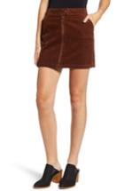 Women's Union Bay Gisella Corduroy Miniskirt - Brown