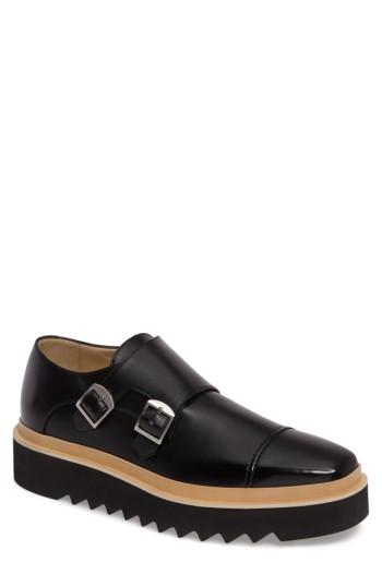 Men's Stella Mccartney Peter Platform Monk Shoe Us / 45eu - Black