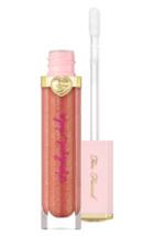 Too Faced Rich & Dazzling High Shine Sparkling Lip Gloss - Social Butterfly