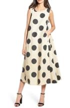 Women's Caara Chelsea Polka Dot Dress - Beige