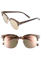 Women's Le Specs Recognition 53mm Sunglasses - Apricot Tortoise