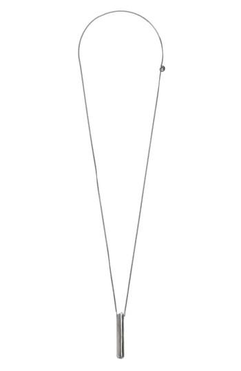 Men's Title Of Work Rod Pendant Necklace