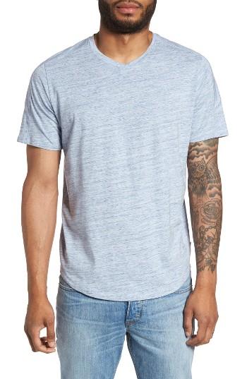 Men's Good Man Brand V-neck Jersey T-shirt - Blue