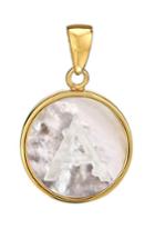Women's Asha Mother-of Pearl Initial Charm