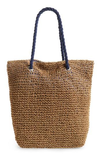 Cesca Rope & Straw Tote -