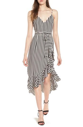 Women's Lovers + Friends Bridget Midi Dress - Black