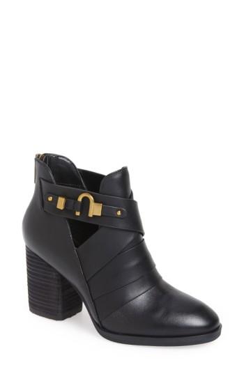 Women's Isola 'ladora' Block Heel Bootie .5 M - Black