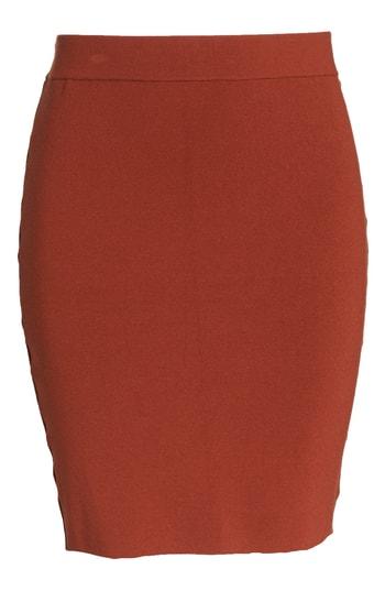 Women's Leith High Waist Body-con Skirt - Brown