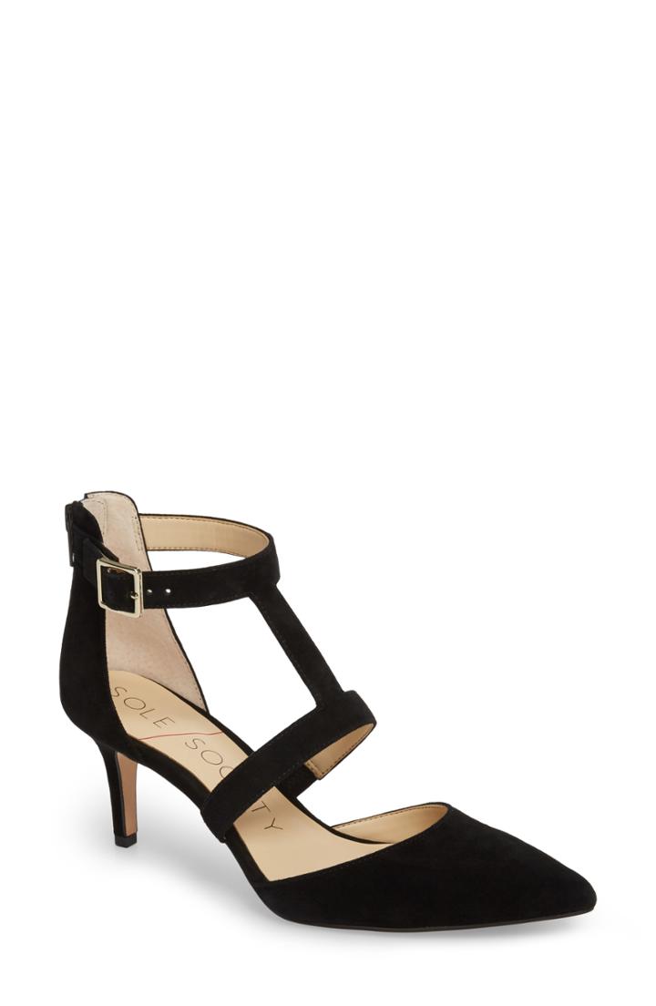 Women's Sole Society Edelyn Pump .5 M - Black