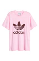 Men's Adidas Tie Dye Logo T-shirt - Pink
