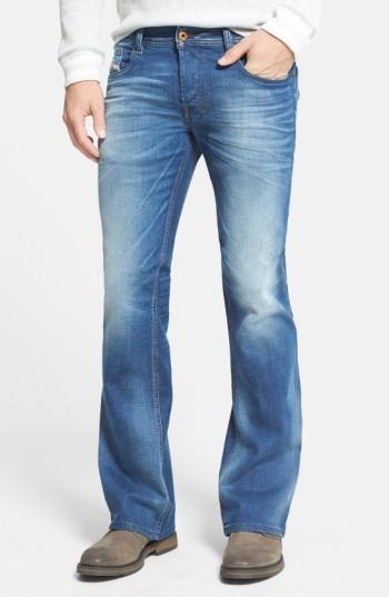 Men's Diesel Zathan Bootcut Jeans X 30 - Blue