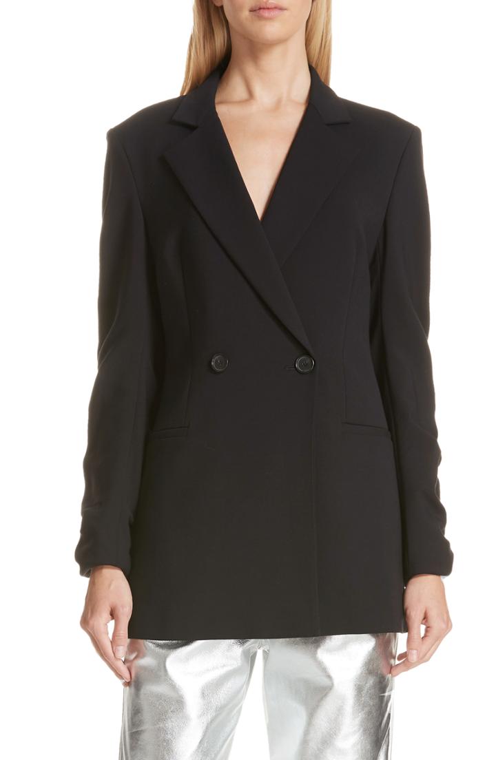 Women's Robert Rodriguez Ruched Sleeve Blazer