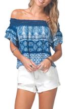 Women's Rip Curl Dream On Off The Shoulder Top