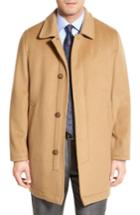 Men's Hart Schaffner Marx 'douglas' Classic Fit Wool & Cashmere Overcoat R - Beige
