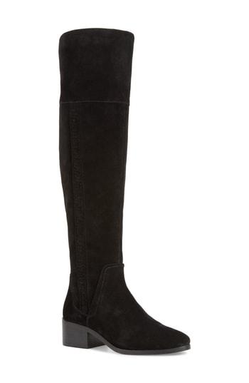 Women's Vince Camuto Kochelda Over The Knee Boot Wide Calf M - Black