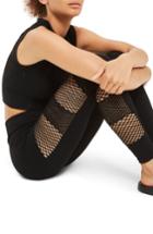 Women's Ivy Park Net Leggings, Size /x-small - Black