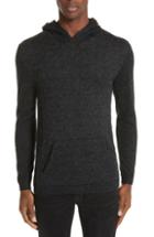 Men's John Varvatos Collection Houndstooth Merino Wool Sweater - Black