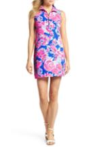 Women's Lilly Pulitzer Skipper Floral Shift Dress, Size - Blue