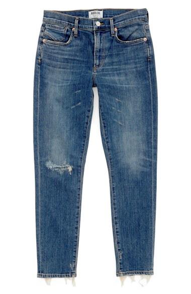 Women's Agolde Sophie Crop High Rise Skinny Jeans