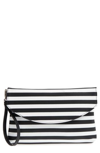 Sole Society Faux Leather Wristlet Clutch -