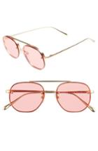 Women's Bonnie Clyde Traction 52mm Aviator Sunglasses - Red Tint