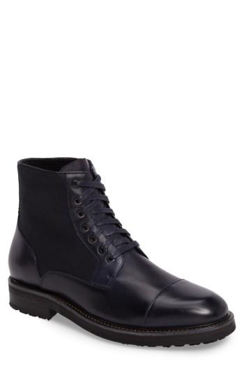 Men's Zanzara 'northstar' Cap Toe Boot .5 M - Blue