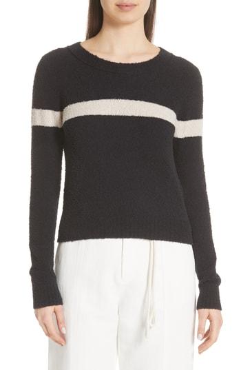 Women's Vince Single Stripe Pullover - Blue