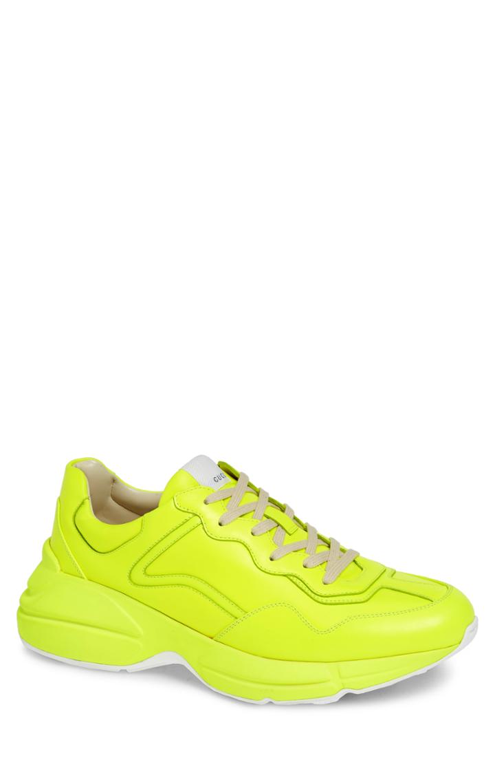 Men's Gucci Rhyton Sneaker Us / 5uk - Yellow