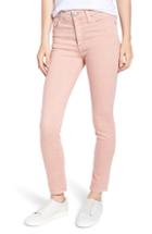 Women's Caslon Sierra High Waist Ankle Skinny Pants - Coral