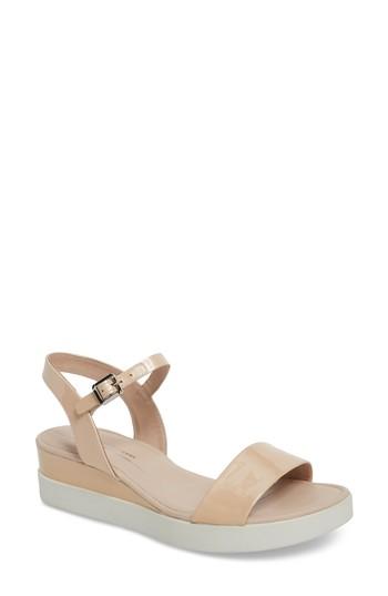 Women's Ecco Touch - Plateau Sandal -5.5us / 36eu - Pink