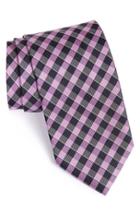 Men's Boss Plaid Silk Tie