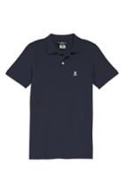 Men's Psycho Bunny The Classic Pique Polo (l) - Blue