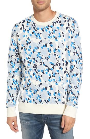 Men's Wesc Jima Animal Print Sweatshirt, Size - Beige