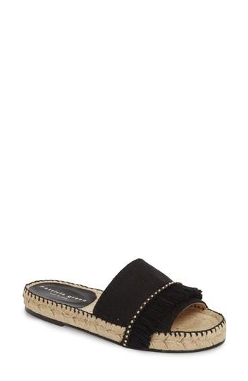 Women's Patricia Green Bahama Espadrille Sandal M - Black