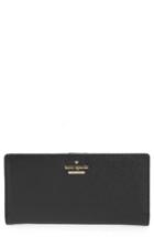 Women's Kate Spade New York Large Jackson Street - Stacy Leather Wallet - Black