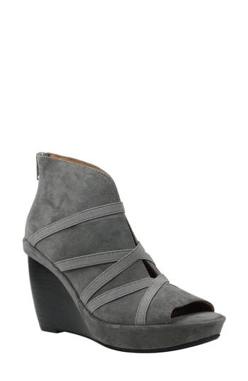 Women's L'amour Des Pieds Icelos Wedge Bootie M - Grey