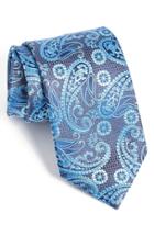 Men's David Donahue Paisley Silk Tie