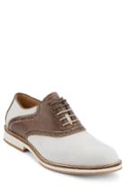 Men's G.h. Bass & Co. Noah Saddle Shoe .5 M - White