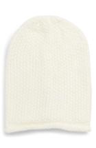 Women's Rebecca Minkoff Simple Solid Slouchy Beanie - Ivory