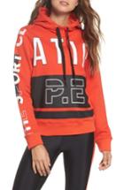 Women's P.e Nation Free Hit Hooded Sweatshirt - Red