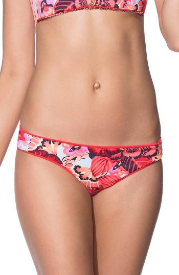 Women's Maaji Tulip Sublime Signature Cut Reversible Bikini Bottoms - Red