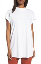 Women's Eileen Fisher Slub Organic Cotton Top - White