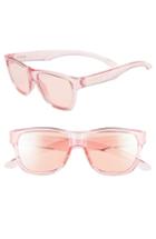 Women's Smith Lowdown Slim 2 53mm Chromapop(tm) Square Sunglasses - Pink Crystal